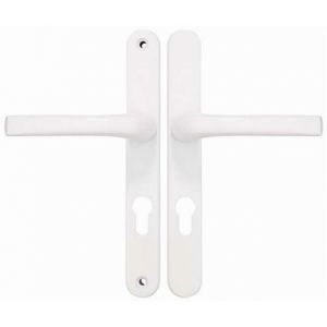 Easyfit Lever UPVC Door Handles 92PZ screw fixing 240mm